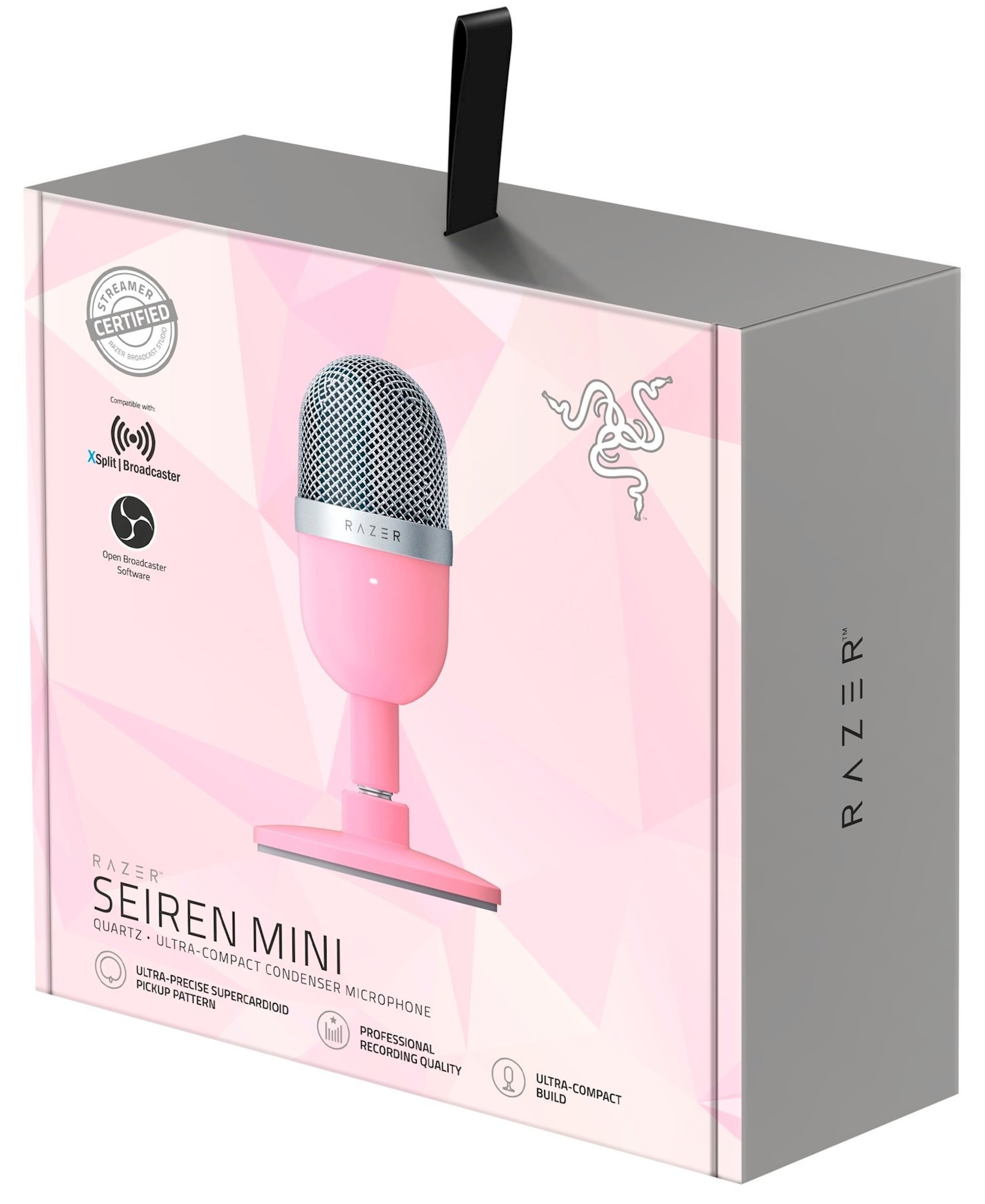 Микрофон Razer Seiren Mini Quartz Pink RZ19 03450200 R3M1 купить в