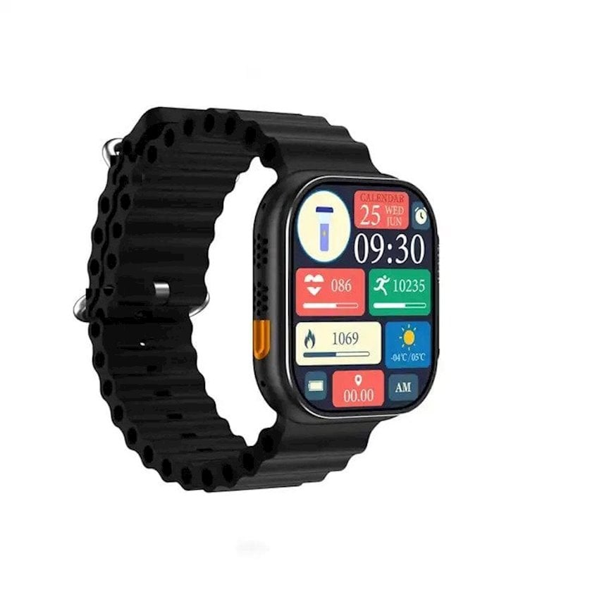 Smart S At Smart Watch Ws Ultra Black Qiymeti Bak Da Almaq Sat