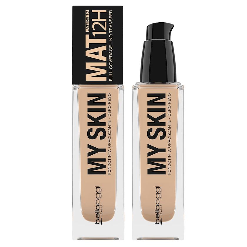 Tonal Krem Bellaoggi My Skin Mat H Cool Nude Ml Qiymeti