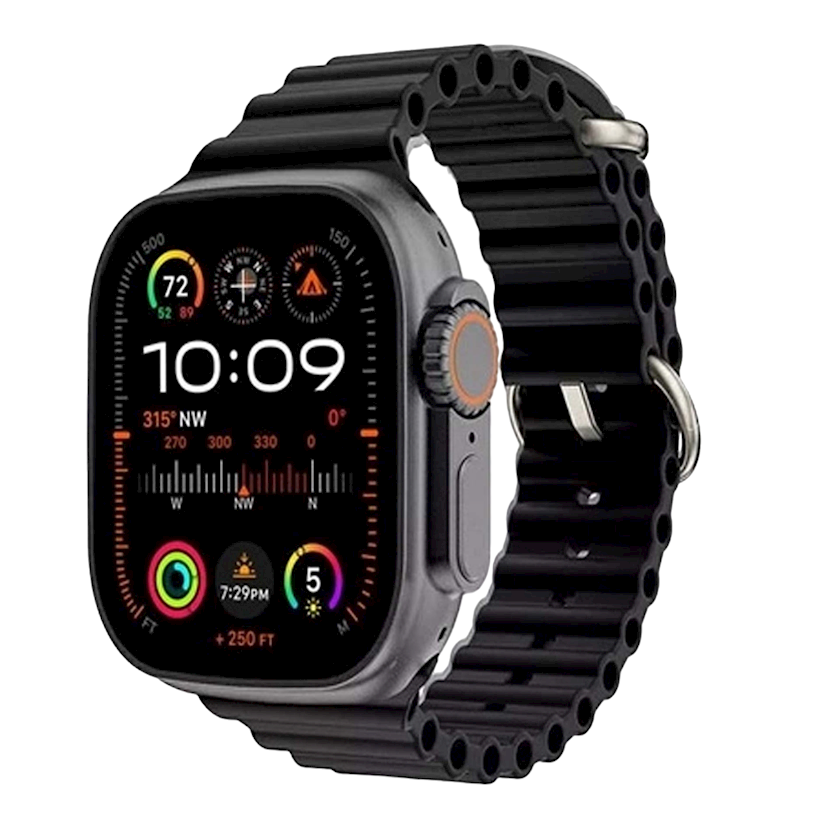 Smart Saat Smart Watch Ws X Ultra Black Qiymeti Bak Da Almaq