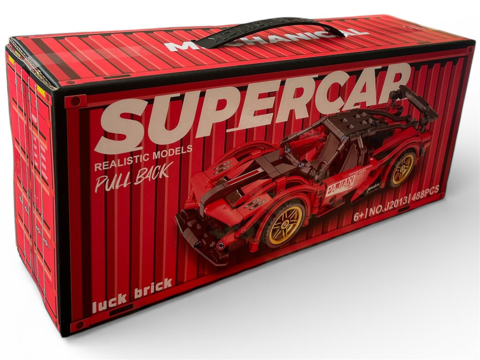 ᐈ Конструктор Pajian Supercar Pull Back J2013, 488 деталей