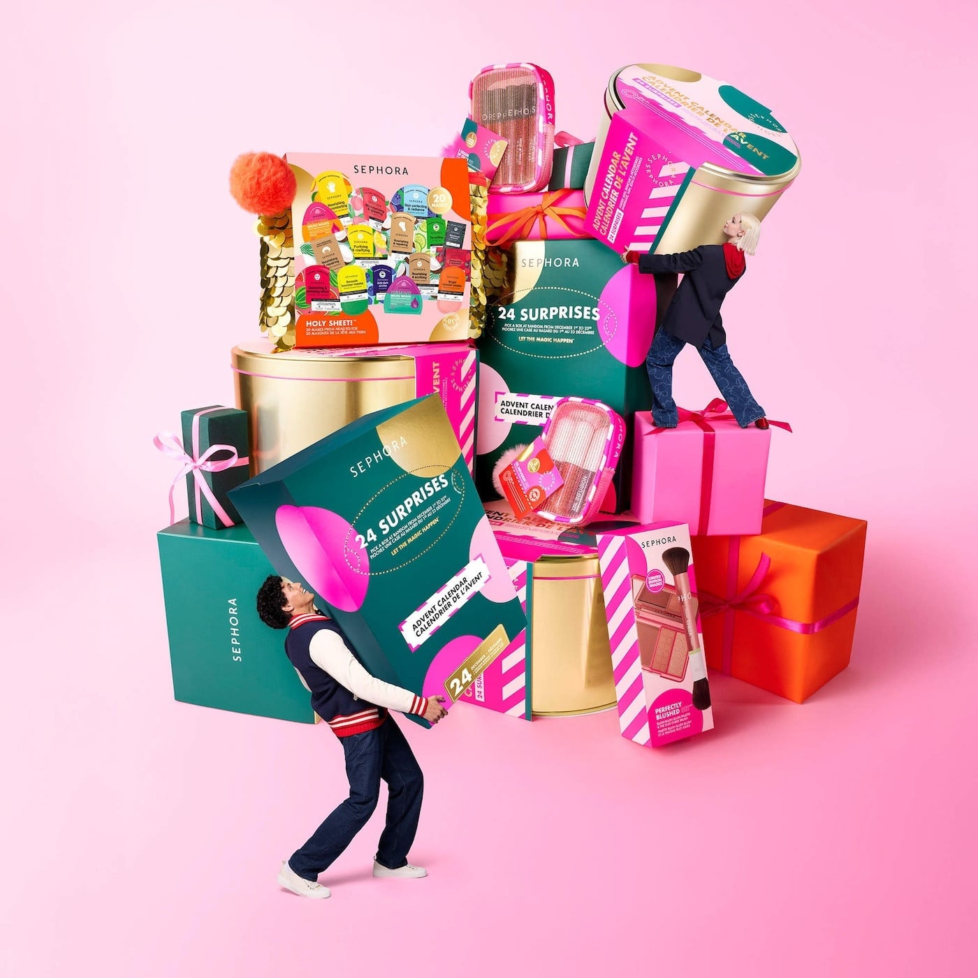 ᐈ Набор косметики Sephora Premium Makeup Skincare Advent Calendar