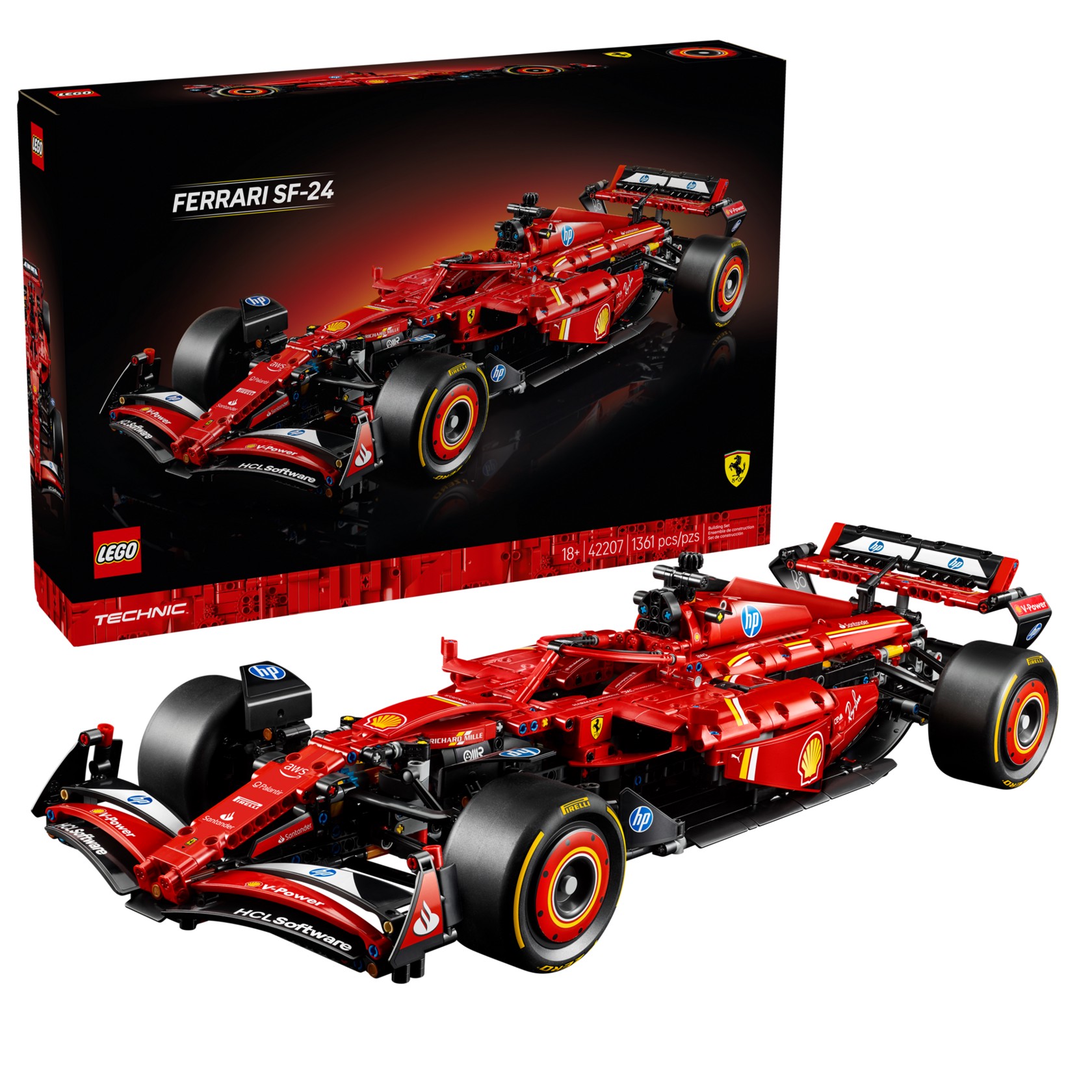 ᐈ Конструктор LEGO Technic Ferrari SF-24 F1 Car 42207, для