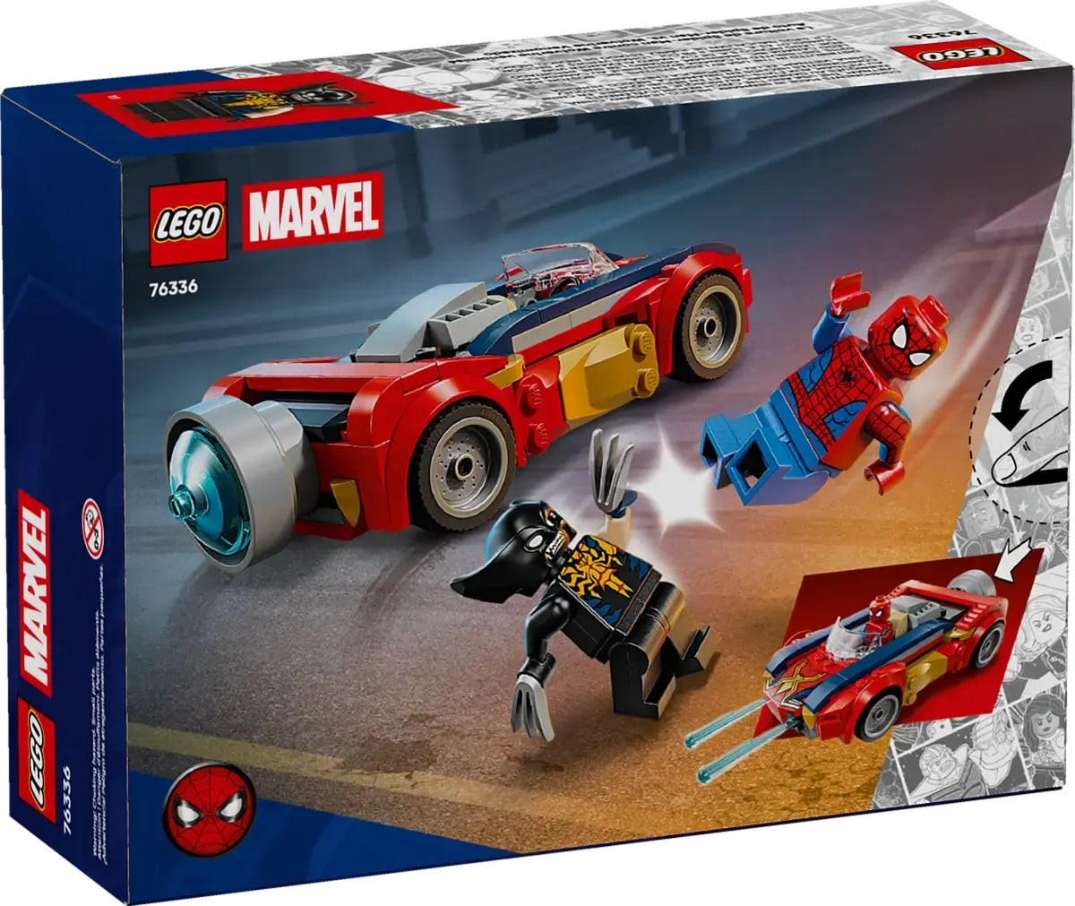 ᐈ Конструктор LEGO Marvel Spider-Man Машина против Venomized