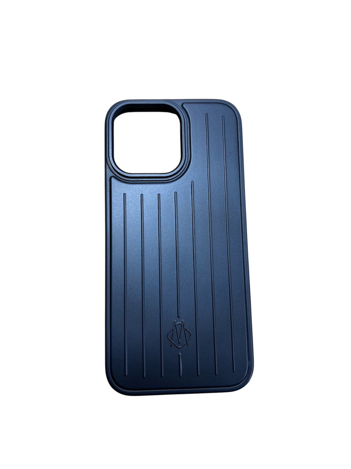 RIMOWA iPhone15 pro ケース ネイビー ᐈ Чехол Rimowa для Apple iPhone 15 Pro Max Blue - ✓ выгодная