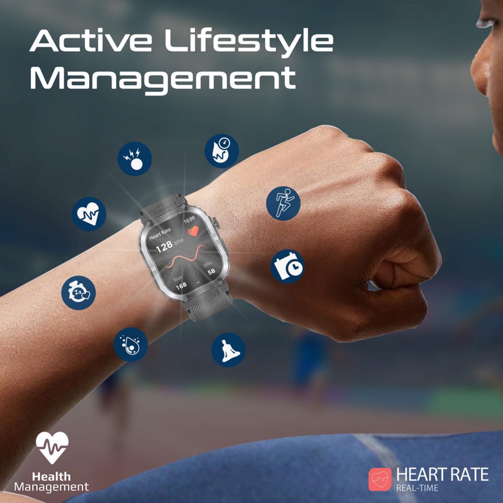 ᐈ Ağıllı saat Promate XWatch-SL Black Promate