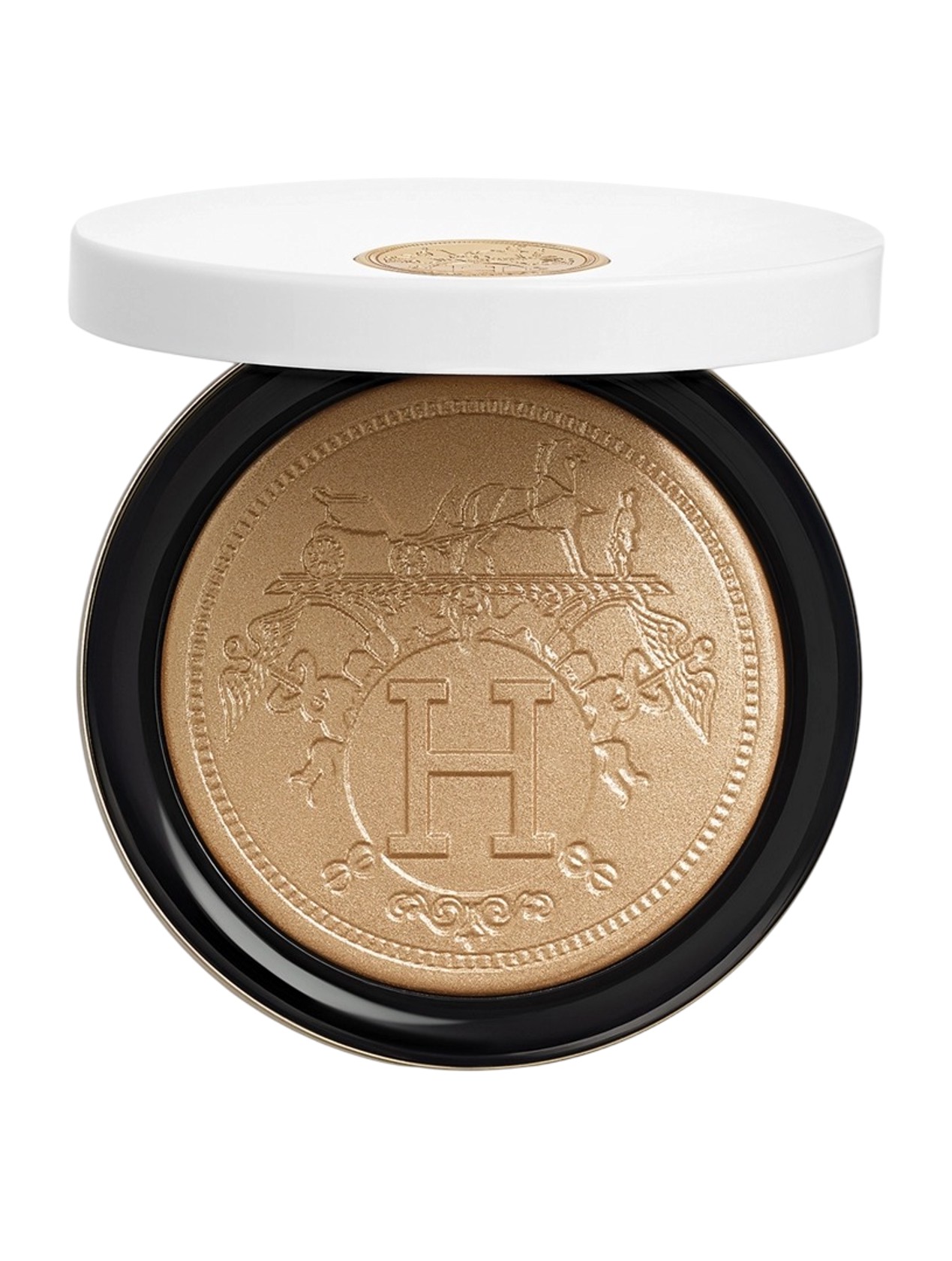 HERMES POUDRE D'ORFÈVRE 7g ᐈ Хайлайтер Hermes Poudre D'orfèvre 01 Permabrass 7 г