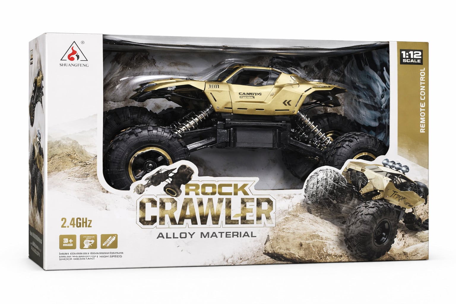 ᐈ Радиоуправляемая машинка Rock Crawler 1:12 RC Off-Road