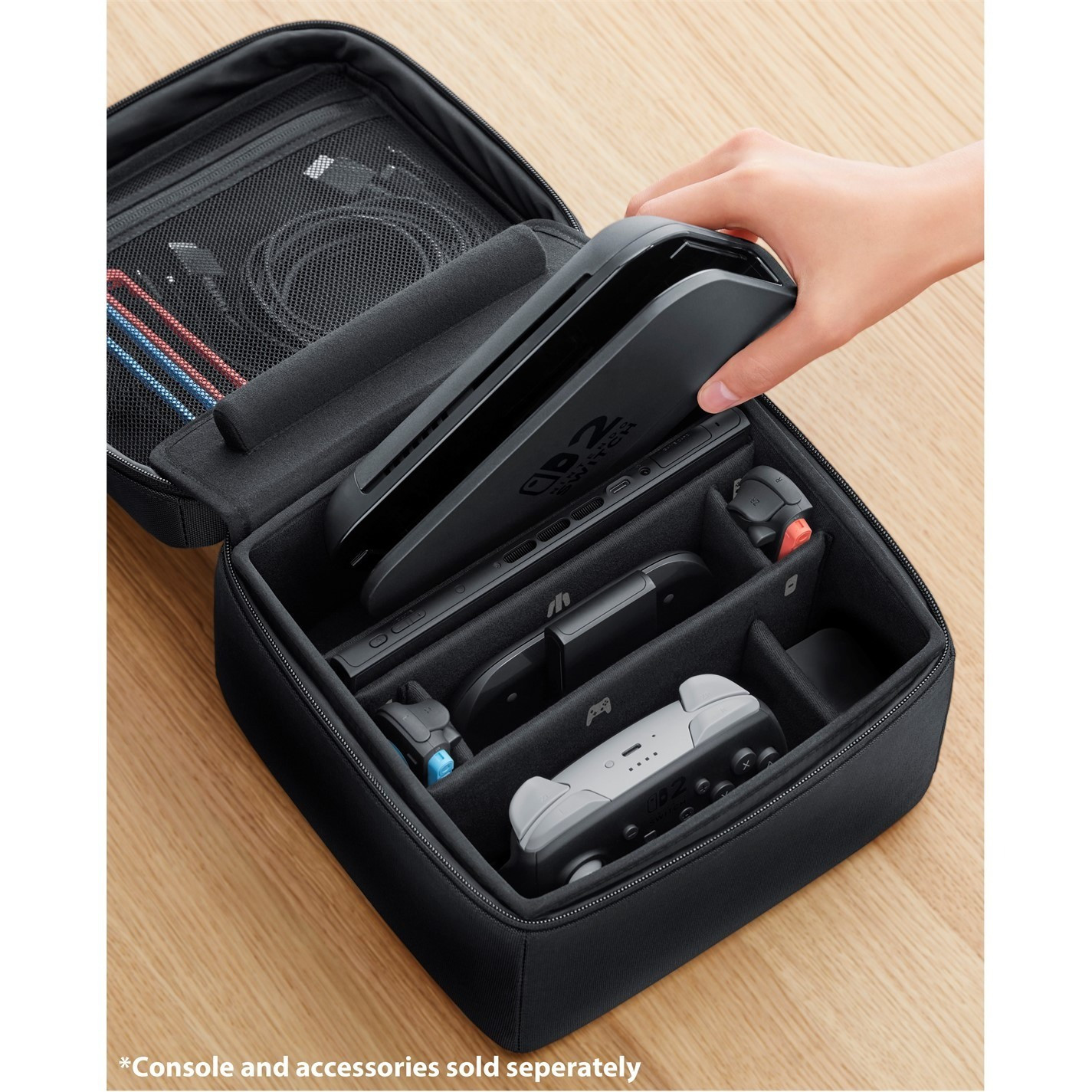 28x Nintendo Switch ケースのみ + Bonus ᐈ Сумка All-In-One Carrying Case для Nintendo Switch 2
