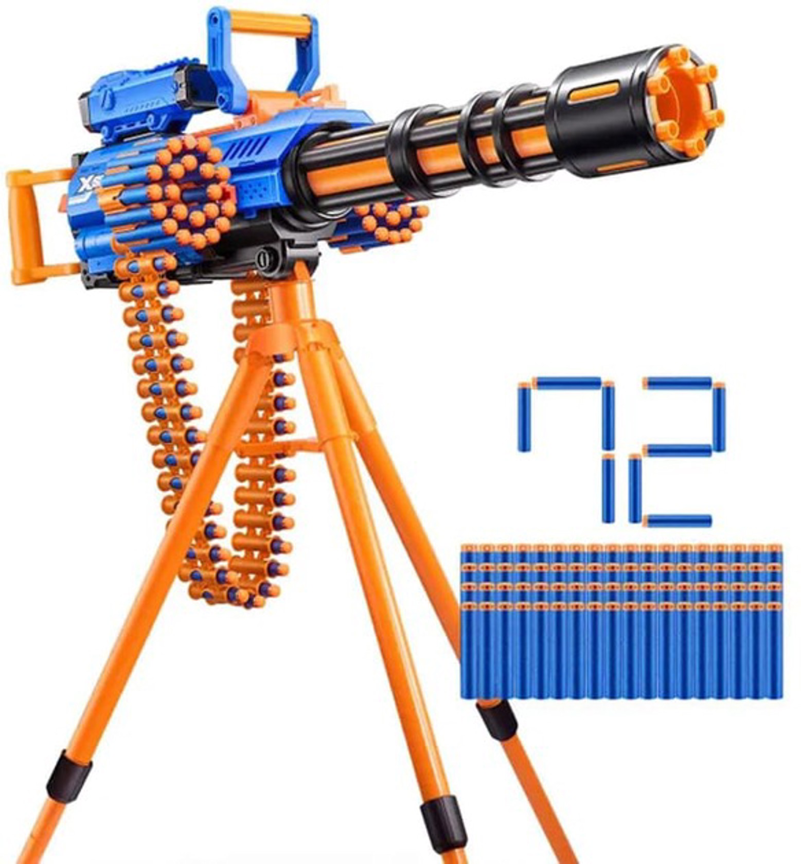 ᐈ Бластер Zuru X-SHOT Insanity-Motorized Rage Fire Gatlin Gun