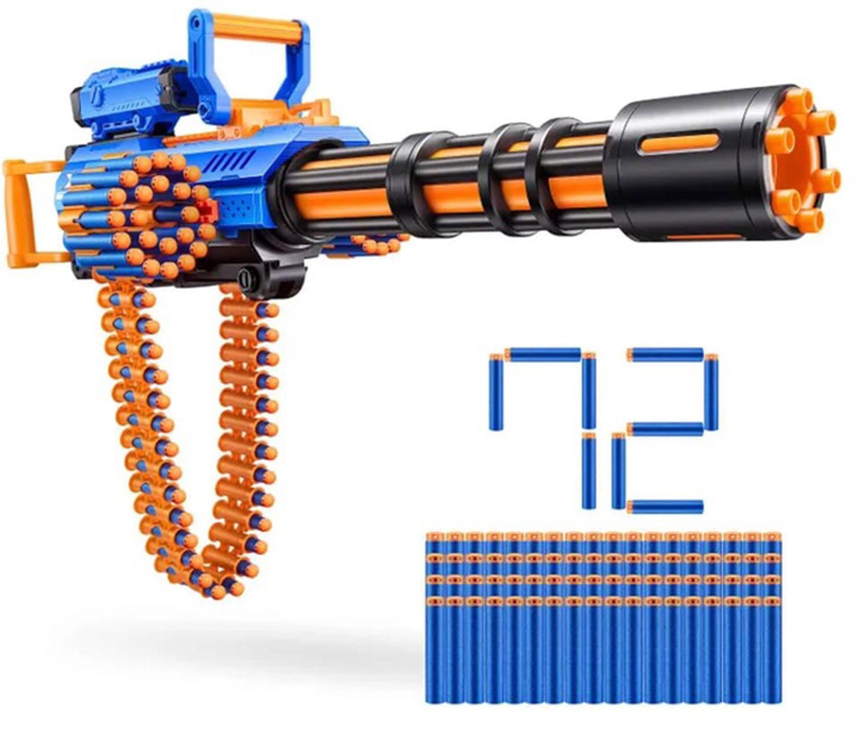 ᐈ Бластер Zuru X-SHOT Insanity-Motorized Rage Fire Gatlin Gun