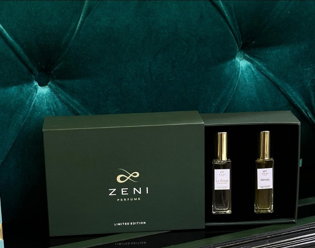 Zeni Parfum парфюмерный набор унисекс (D'Amore 15 мл + Le Doux 15