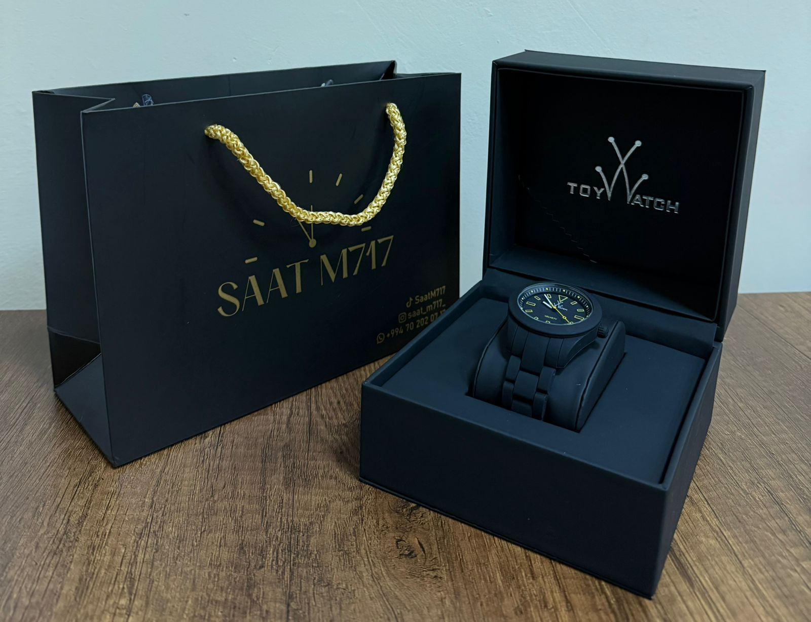 ᐈ Qol saatı kişilər üçün Toywatch Velvety VV03BK qiymeti və