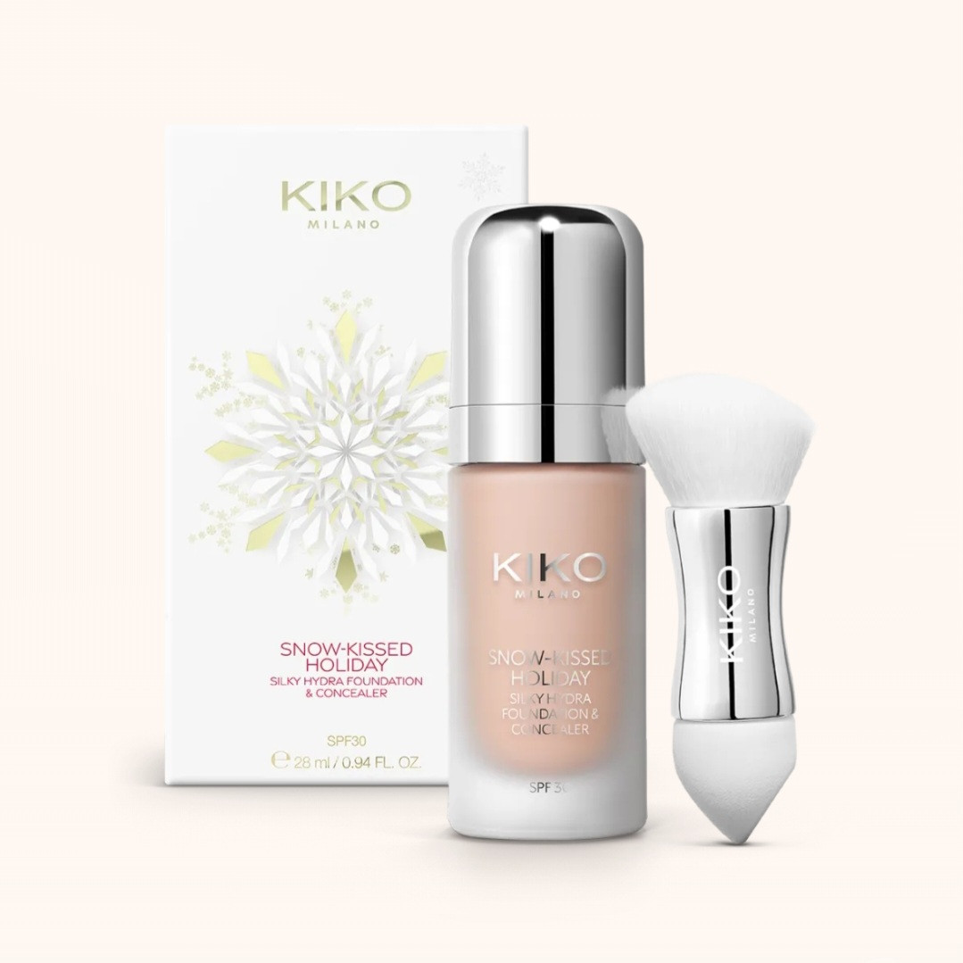 ᐈ Тонирующий крем Kiko Milano Snow-Kissed Holiday Silky Hydra