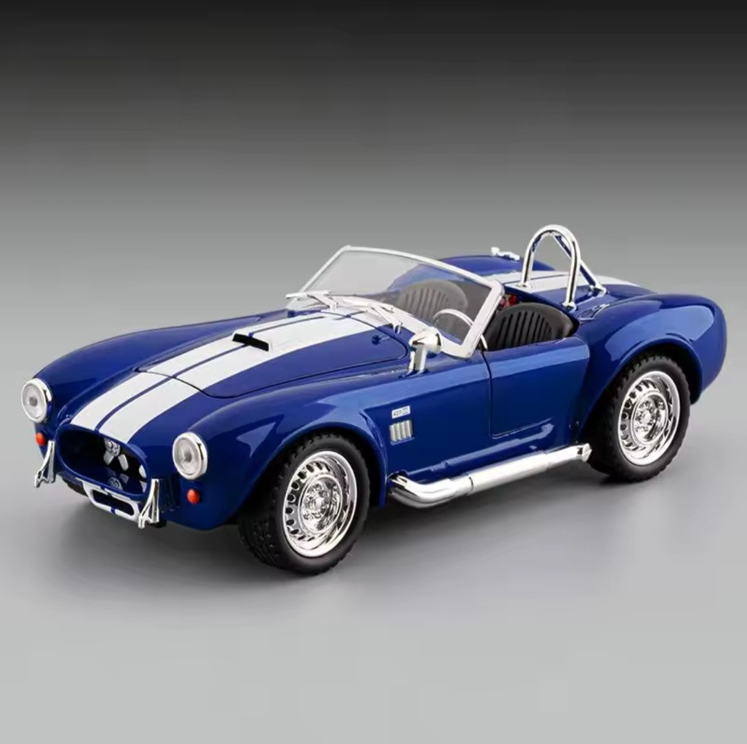 ᐈ Машинка 1:24 Ford Shelby Cobra 427 Roadster 1965 S/C, синяя