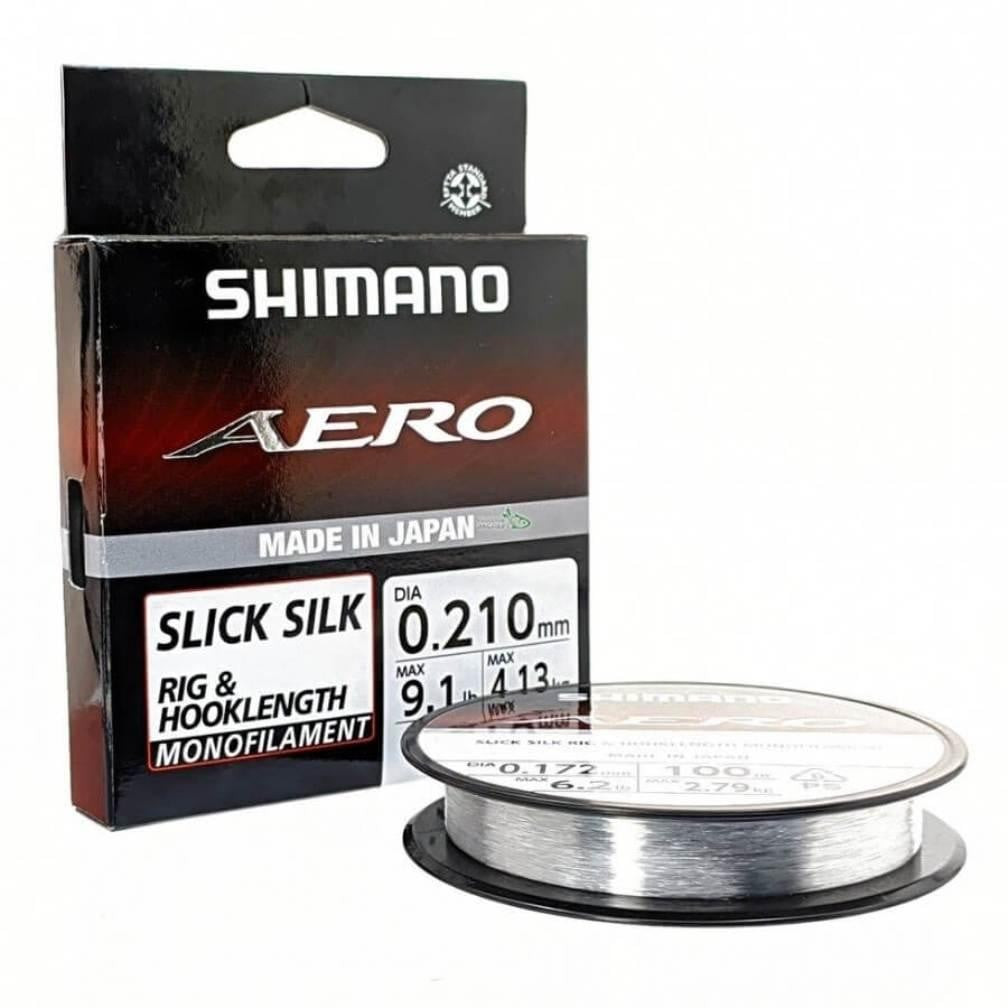 ᐈ Монофильная леска Shimano Aero Slick Silk Rig 0.210мм 100м 4.13