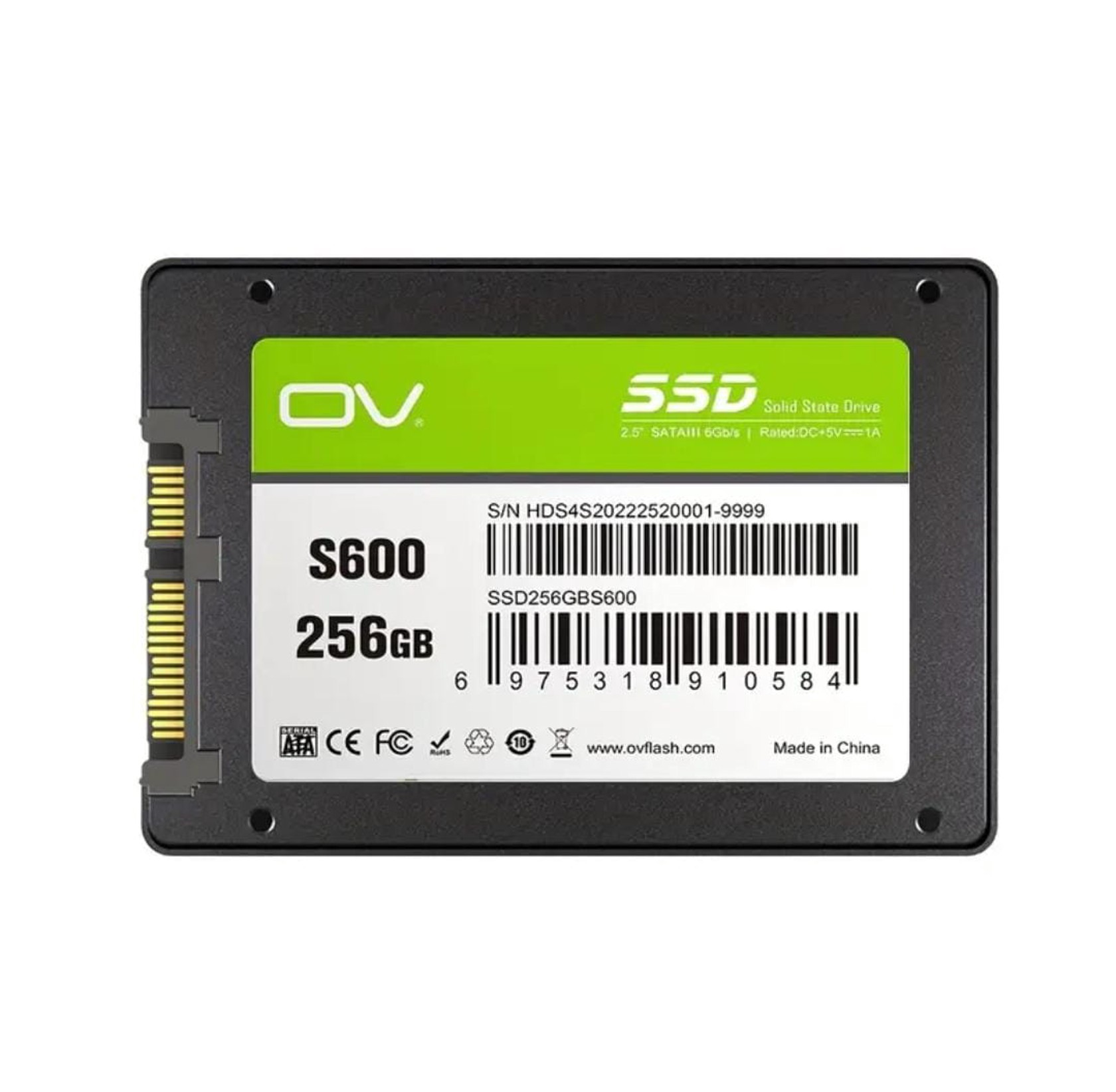 ᐈ SSD-накопитель OV 256 ГБ S600 SATA3 2.5 - ✓ выгодная цена и