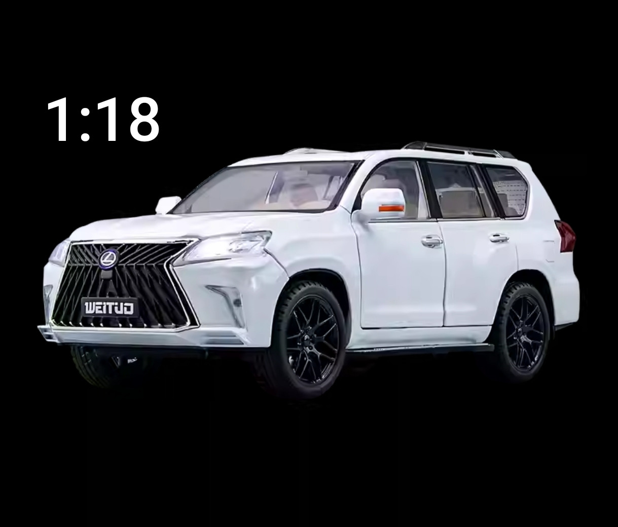 ᐈ Машинка Lexus LX570 Off-Road, металл, белый - ✓ выгодная цена