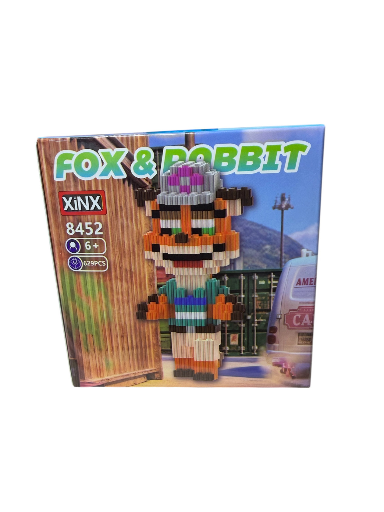 ᐈ Конструктор XiNX 8452 Fox & Rabbit, 629 деталей, для детей от 6