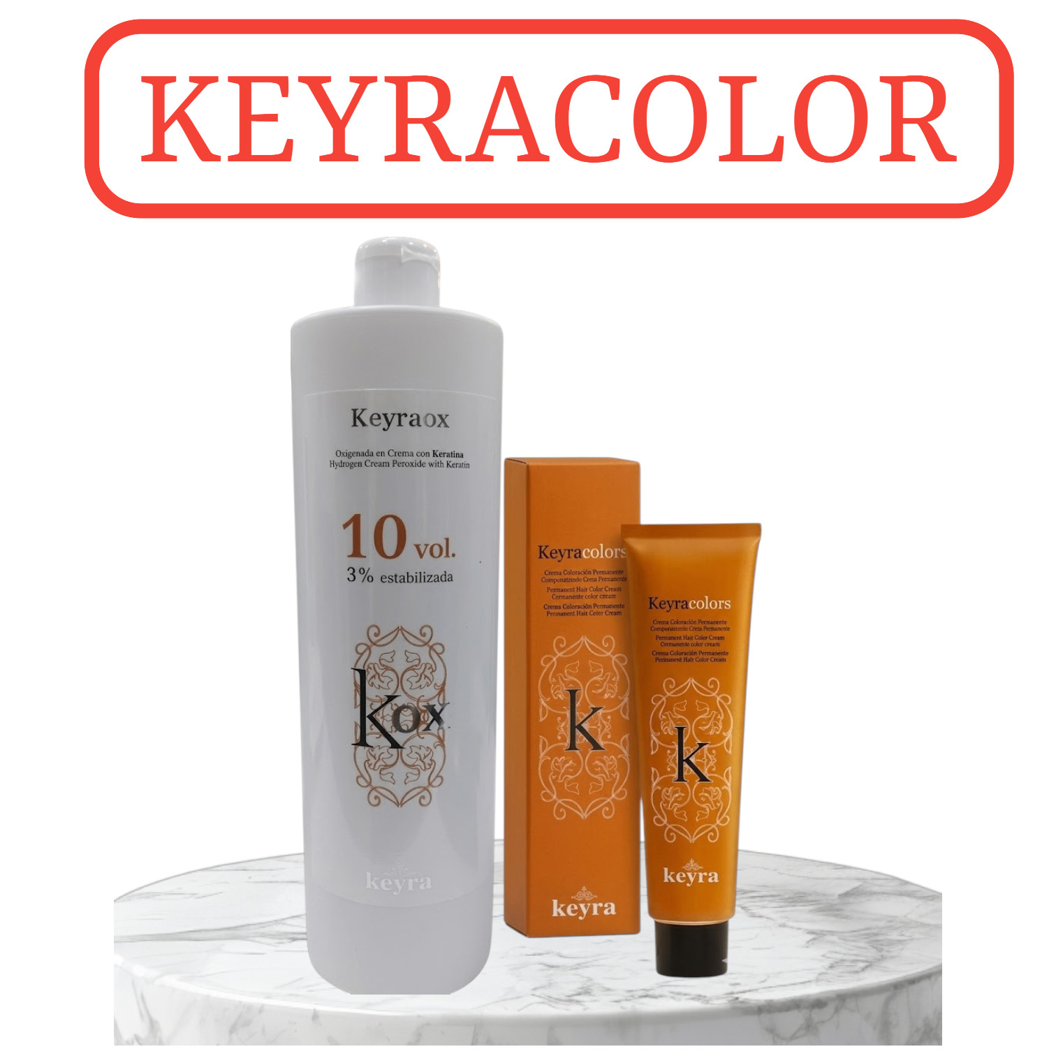 Keyra Color № 9.11 100 ml + Keyraox 10 Vol 3 % 900 ml