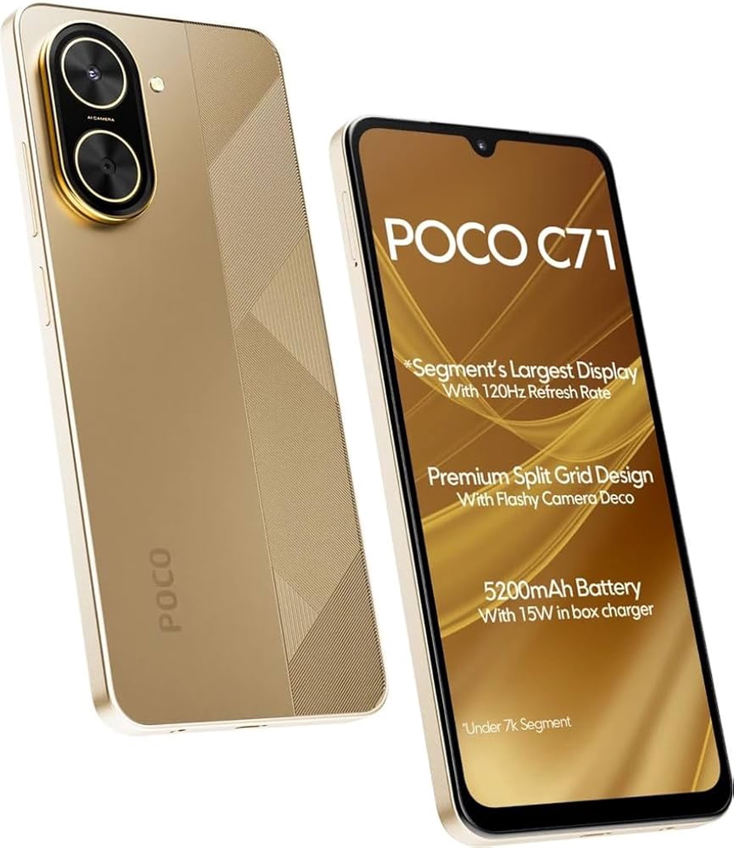 Смартфон Poco C71 4GB/128GB Gold - ✓ выгодные цены и кредит
