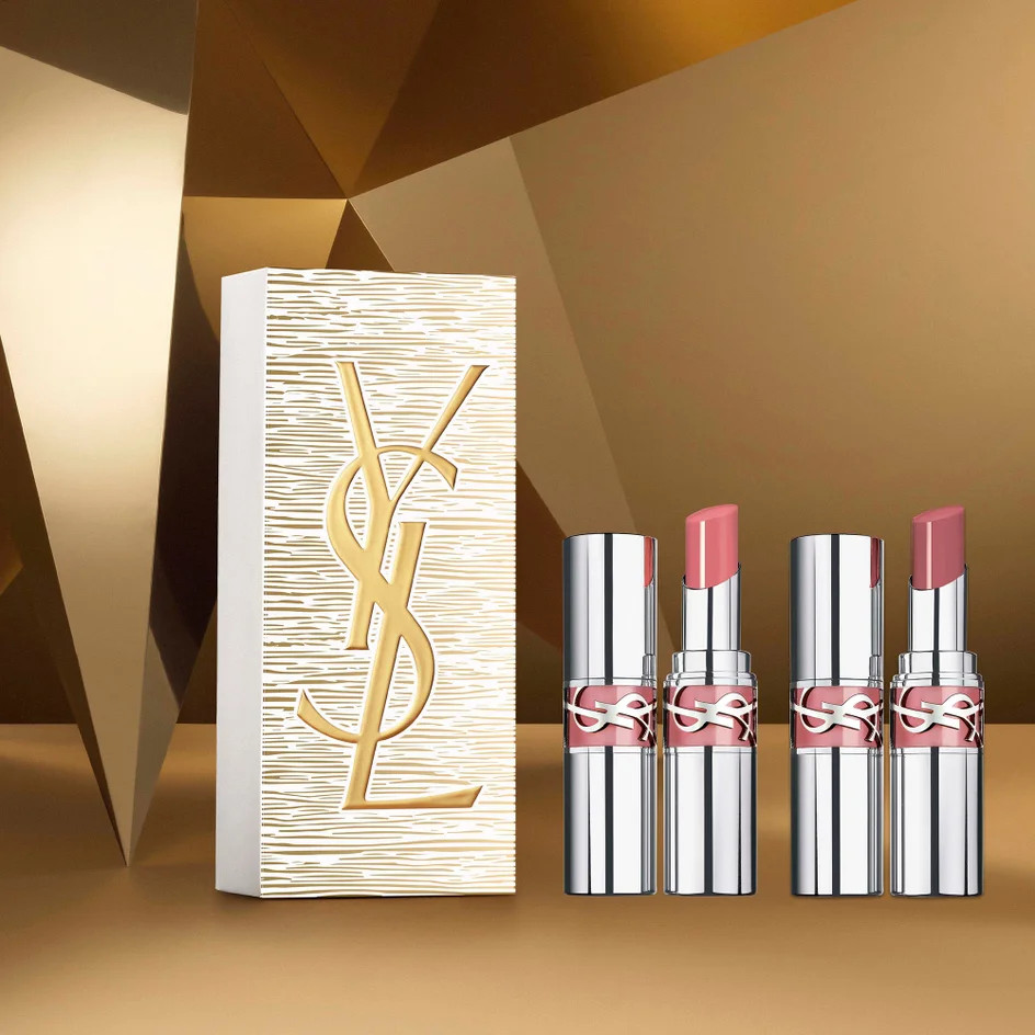 ᐈ Набор помад Yves Saint Laurent Loveshine 44 Nude Lavalliere +