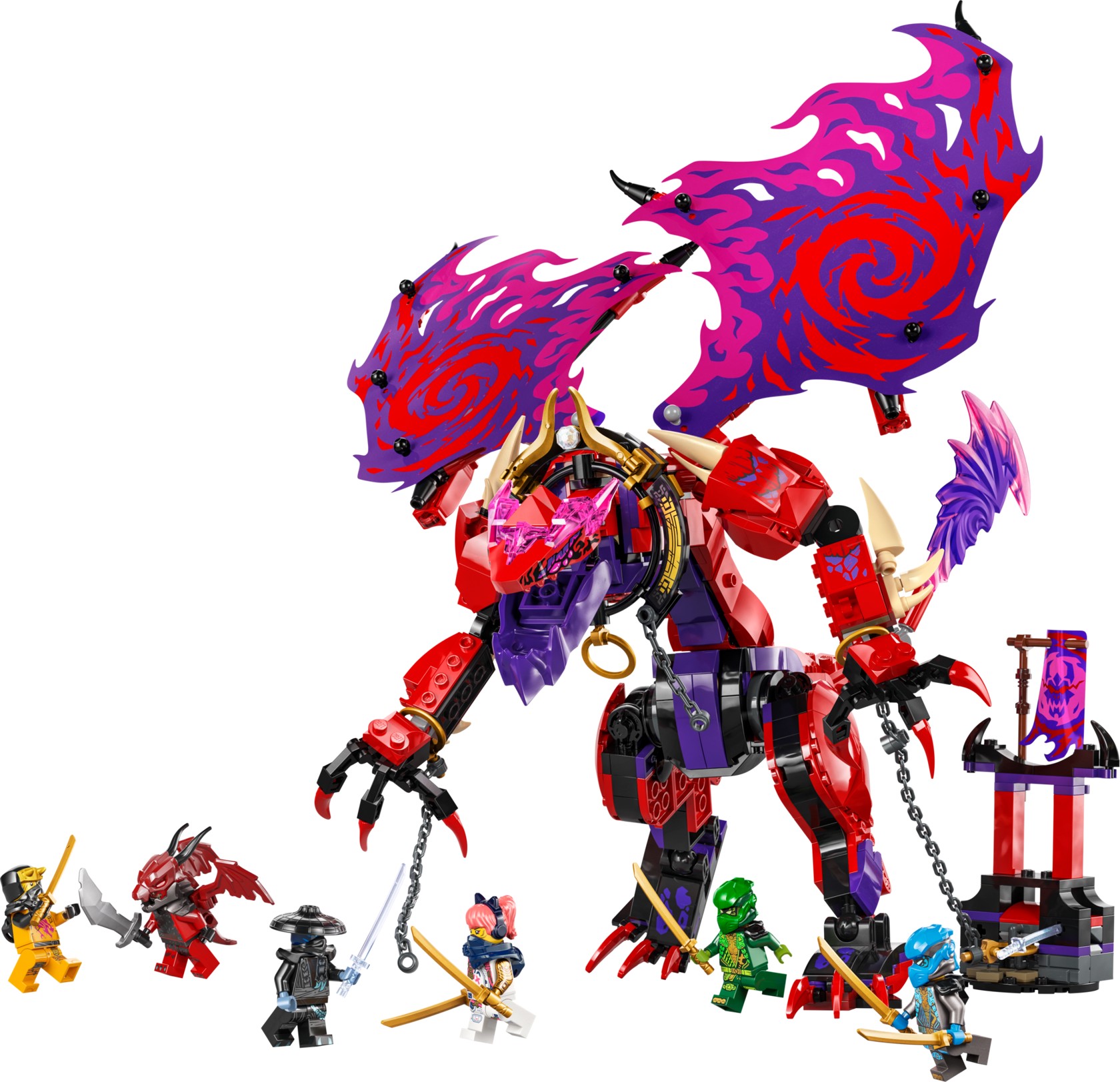 ᐈ Конструктор LEGO NINJAGO Thunderfang Dragon of Chaos 71832, 8