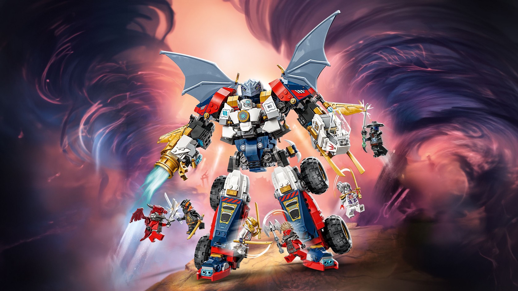 ᐈ Конструктор LEGO Ninjago 71834 Zane's Ultra Combiner Mech, 1187