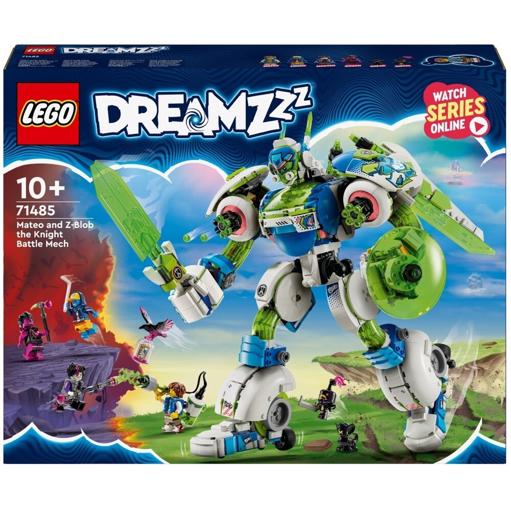 ᐈ Конструктор LEGO Dreamzzz Mateo and Z-Blob the Knight Battle
