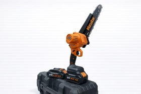 Akkumulyatorlu mini zəncirli mişar Kzubr 21V