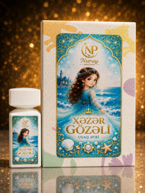 Nuray Parfume Xəzər Gözəli qızlar üçün ətir suyu, 50 ml