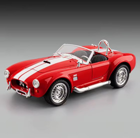ᐈ Машинка 1:24 Ford Shelby Cobra 427 Roadster 1965 S/C, синяя