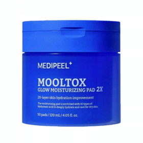 MEDIPEEL MOOLTOX GLOW MOISTURIZING PAD 2X
