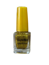Dırnaq üçün lak Liangmei parıltılı sarı, 20 ml