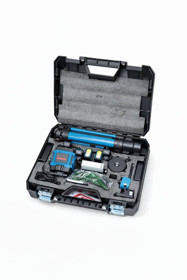 Lazer səviyyə Bosch TOOLMAX2003 16 xətt 4D yaşıl şüa 130 sm dayaqlı 5000 mAh