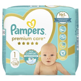 ᐈ Детские подгузники Pampers Premium Care 2-5 кг 26 шт купить
