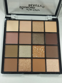 Kölgə paleti Diamond Beauty, 16 rəng
