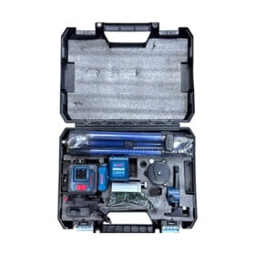Lazer dərəcəsi Bosch 4D-360 ekranlı, sensor idarəetmə, 6000 mAh batareya, 130 sm dayaqlı