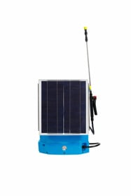 Dərmansəpən HX-20C-1, günəş paneldən enerji toplayan, 20 l