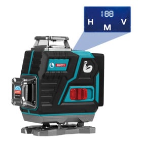 Lazer nivelir Biyoti BYT-4D17LL, 50 m — Biyoti