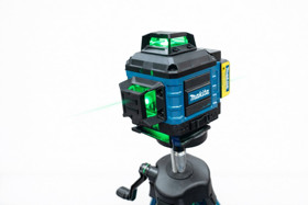 Lazer səviyyə HXJ36 16 xətt 4D yaşıl şüa 130 sm dayaqlı