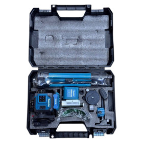 Lazer dərəcəsi Makita 4D-360, 6000 mAh batareya, 130 sm dayaqlı