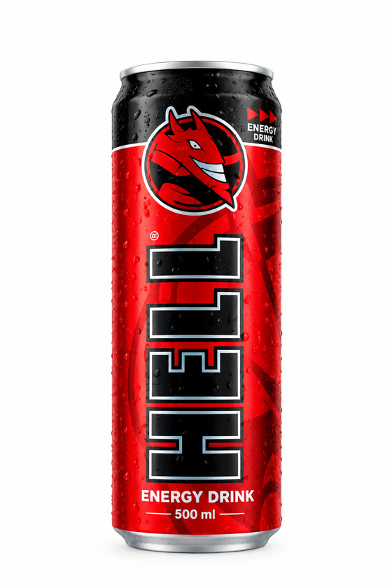 Enerji içkisi Hell, 500 ml