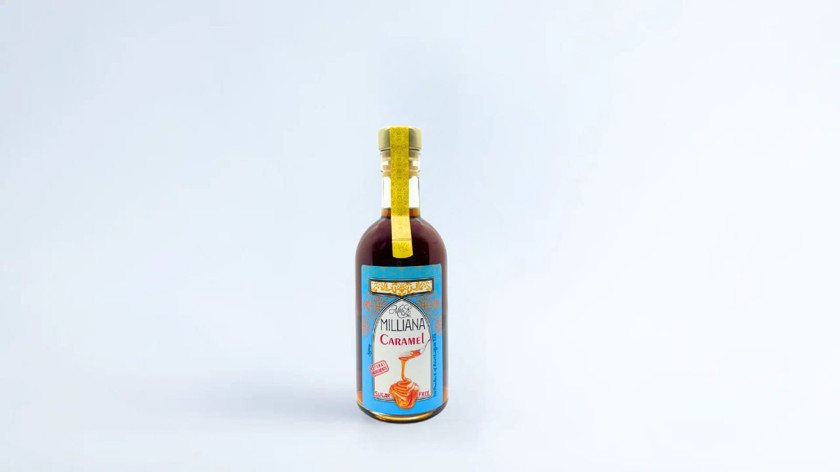 Sirop Milliana Karamel şəkərsiz, 250 ml