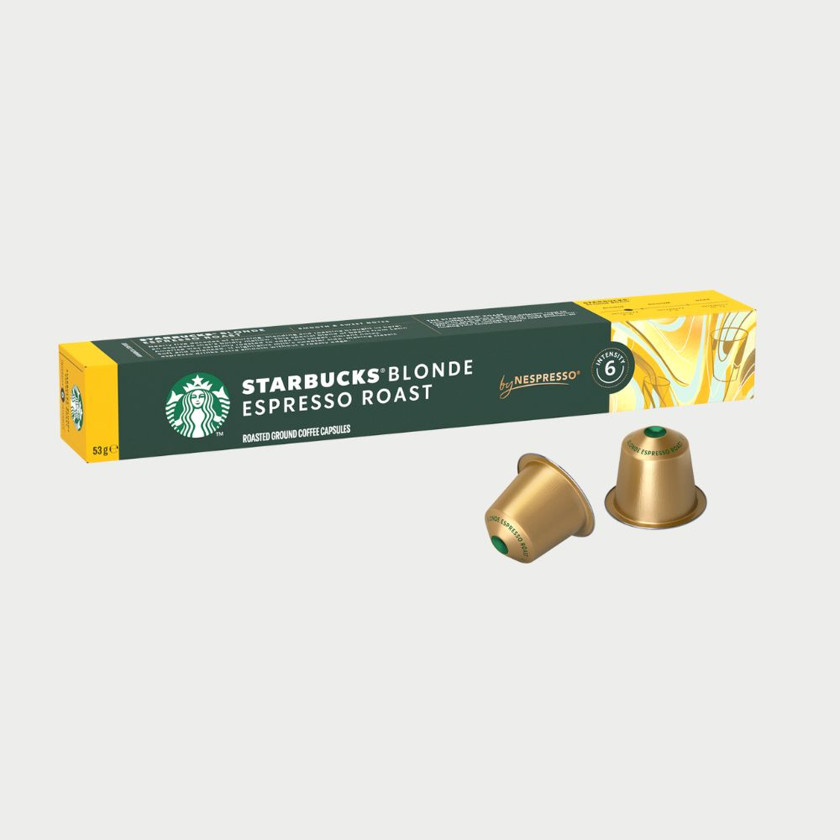 Kapsul qəhvə Starbucks Nespresso Original Espresso Orta Blonde Espresso Roast