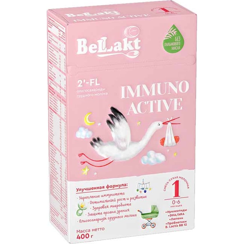 Uşaq süd qarışığı Bellakt İmmuns Active 1+, 400 q