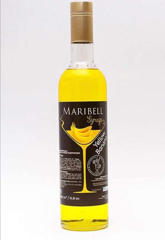 Sirop Maribell Sarı Banan, 700 ml