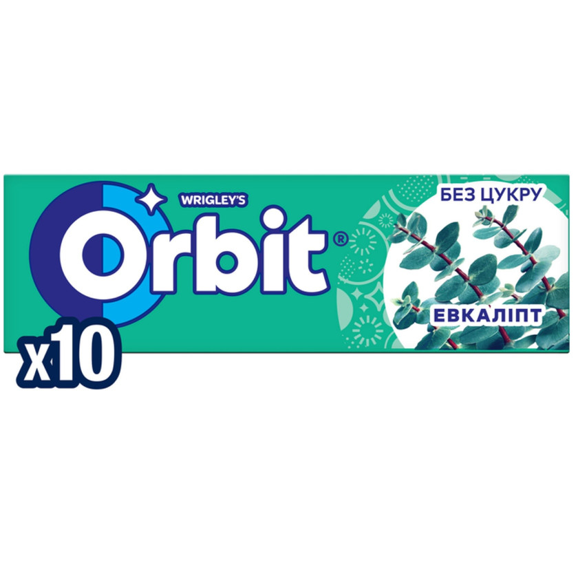 Çeynəmə saqqız Orbit Evkalipt 14 q By Birmarket