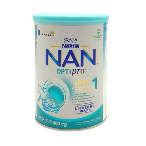 Südlü qatışıq Nestle Nan Opti Pro 1 Premium, 0+ ay, 400 q