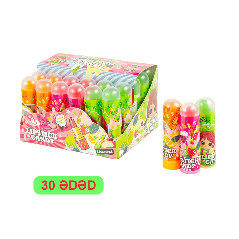 Lollipop Akbulak Lipstick 3.5 q, 30 əd